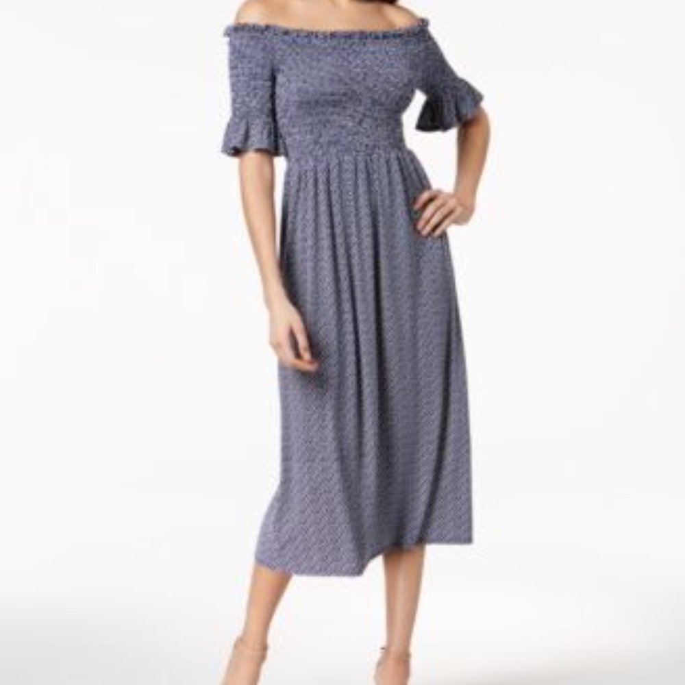 NWOT Vince Camuto - Off-the-shoulder Midi Dress - XS